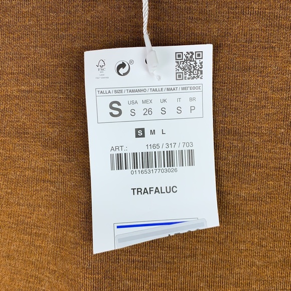 Zara Mini Skirt NWT - Picture 3 of 4